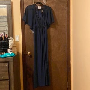 Long dress blue size 8